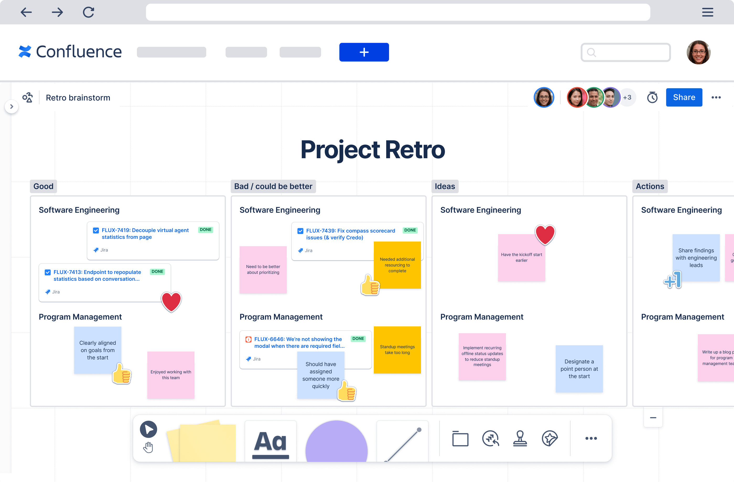 Personal Homepage with Confluence and Jira Service Management Integration